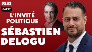 Sébastien Delogu député LFI est linvité politique Sud Radio du 12092024 [upl. by Gnoy]