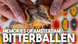 BITTERBALLEN  Crispy DUTCH treat with a soft MEAT center [upl. by Ollie]