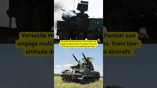 Russia Unveils NextGen Pantsir withdrawal DroneBusting Mini Missilesmilitaryarmy russiashorts [upl. by Nahk]