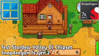 Test Stardew Valley 1613 Di Chipset Snapdragon 7s gen 2  Winlator 80 Amod [upl. by Noicnecsa]