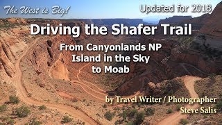 Drive the Shafer Trail Canyonlands Island in the Sky to Moab [upl. by Benildas498]