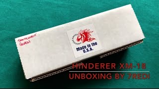 Hinderer Knives XM 18 3quot Wharncliffe  Unboxing amp First Impressions [upl. by Kellsie]