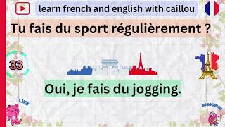 Français pour Débutants  50 questions et réponses simples pour pratiquer le français facilement 1 [upl. by Poore]