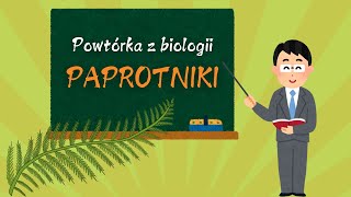 Film edukacyjny  biologia  paprotniki [upl. by Ailes]