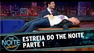 Estreia do The Noite Com Danilo Gentili HD  Parte 1 [upl. by Anneirb895]