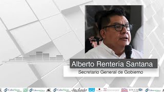 Entrevista en video con Alberto Rentería Santana Secretario General de Gobierno [upl. by Julienne322]