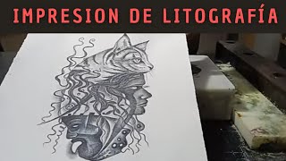 impresion de Litografía [upl. by Gilliette]