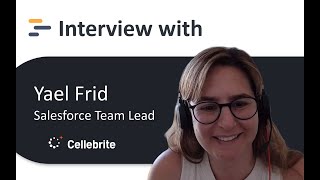 How Cellebrite Uses Appinium Interview with Yael Frid [upl. by Simdars34]