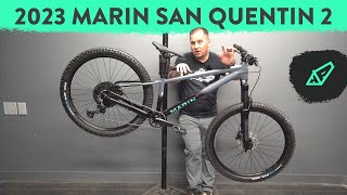 2023 Marin San Quentin 2  A First Look at Marins New and Improved Affordable 275 Play Hardtail [upl. by Malka]