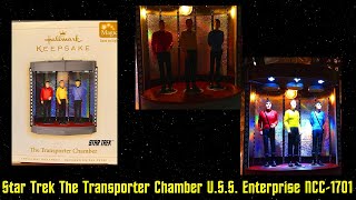 Star Trek The Original Series The Transporter Chamber Christmas Ornament 2006 [upl. by Dareen]