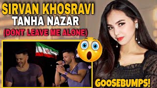 Sirvan Khosravi Reaction  Tanha Nazar Live  Music Reaction Videos [upl. by Blaire483]