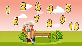 1 2 3 4 5 I Caught a Fish Alive  Nursery Rhymes amp Kids Songs [upl. by Kingsley]