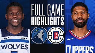 TIMBERWOLVES at CLIPPERS  FULL GAME HIGHLIGHTS  February 12 2024 [upl. by Anella530]