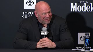 UFC 271 Dana White PostFight Reaction [upl. by Colan]