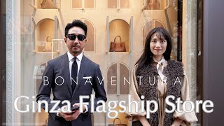 【Shop Cruise】BONAVENTURA Ginza Flagship Store [upl. by Aicilana751]