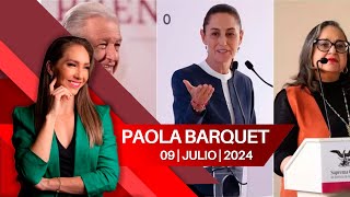 AMLO y Sheinbaum rechazan reunión con Norma Piña [upl. by Lilhak]