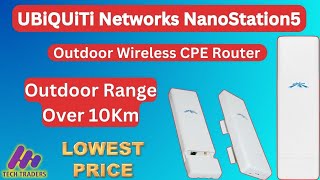 How to Configuration Ubiquiti Nano Station5 10 km Point to Point link setup [upl. by Hibbs481]