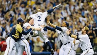 Milwaukee vs Arizona quotNyjer Morgan Makes Them Payquot 2011 NLDS Game 5 Brewers Classic Games [upl. by Anovad]