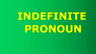 Indefinite pronouns in English Grammar Subject Verbagreement [upl. by Leaffar]