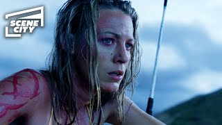 The Shallows Final Shark Fight Scene Blake Lively 4K HD Clip [upl. by Stoat]