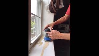 Mastercraft 20V Cordless Random Orbit Sander Bare Tool video review by Karen [upl. by Doelling]