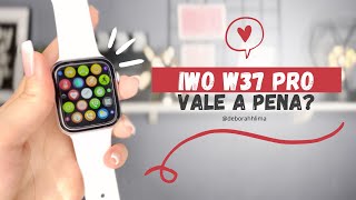 SMARTWATCH IWO W37 PRO  Vantagens e desvantagens ✅ [upl. by Sebastien377]