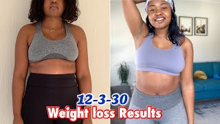 I LOST SO MUCH WEIGHT in 4WEEKS kg amp cm so fast 12330 Treadmill Challenge [upl. by Glenna]