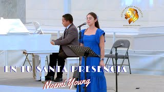 Noemí Young  EN TU SANTA PRESENCIA 432HZ Karaoke 4K [upl. by Files]