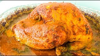 COMO HACER PAVO HORNEADO EN SALSA SALVADOREÑA  TURKEY paso a paso ll Gloria Castro [upl. by Shumway]