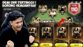 AKU TOP UP 2 JUTA DEMI OVR TEAM 110 TAMATIN PACK RENTETAN BALLON DOR WORTH IT  EA FC MOBILE 25 [upl. by Luanni]