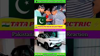 INDIAN TATA PUNCH ELECTRIC ⚡ Pakistani Kids shocked 😲shorts [upl. by Ahsiekam228]