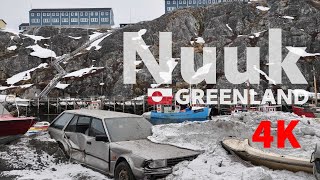 NUUK🇬🇱 Greenland North America Earth 4K [upl. by Anibas]