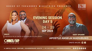 Ownership Conference 2024  Night 5  Apostle Anselm Madubuko [upl. by Anassor]