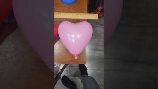 comparing Qualatex vs Sempertex Vs Decomax heart balloons [upl. by Terpstra]