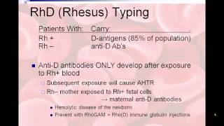 Basic Science  Transfusion Medicine  Part 1 [upl. by Tolliver]