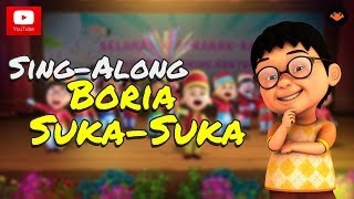 Upin amp Ipin  Boria SukaSuka SingAlong [upl. by Thibaut]