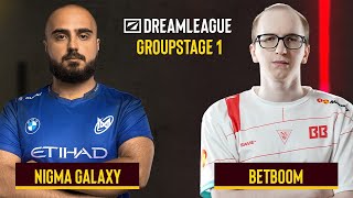 DreamLeague Season 24  Nigma vs BetBoom  Apip amp Faiq [upl. by Chuipek]