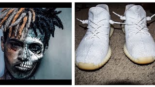 HOW TO LACE YEEZY 350 XXXTENTACION STYLE part 2 [upl. by Aihtnis]