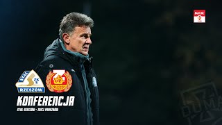 KONFERENCJA  Stal Rzeszów  Znicz Pruszków 16 kolejka Betclic 1 Ligi 10112024 [upl. by Notyarb974]