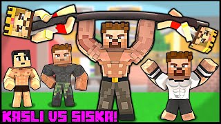 KASLI FAKİR AİLESİ VS SISKA ZENGİN AİLESİ 😂 Minecraft [upl. by Cindee]