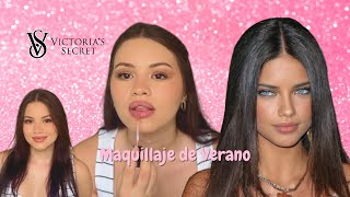 Maquillaje de TOP MODEL Victorias Secret ¡Consigue el Look de Adriana Lima para el Verano [upl. by Swirsky252]