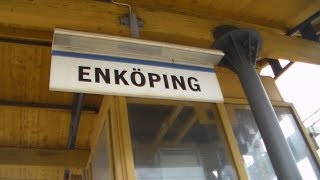 Uplifting Tour at Enköping station Sweden [upl. by Ahsratal]