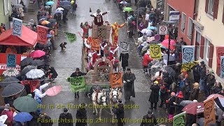 Fasnachtsumzug Zell 2018 [upl. by Noraa]