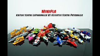 MINIPLA Kaitou Sentai Lupinranger VS Keisatsu Sentai Patranger [upl. by Acinnor829]