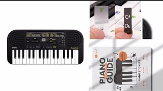 Review of Piano Stickers and Casio SA51 pianostickers casiosa51 [upl. by Etnuad64]