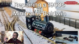 Repairing a 1960s AHM Minitrains Baldwin  The Railway Room [upl. by Emiatej]