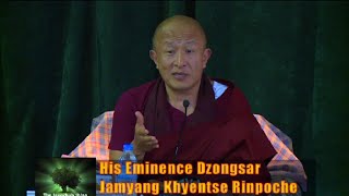 Jangchub Shing with Dzongsar Jamyang Khyentse Rinpoche on quotThe Guru Rinpoche Principlequot Extened [upl. by Assirralc]