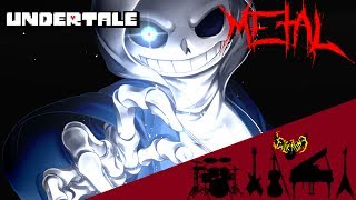 Undertale  sans 【Intense Symphonic Metal Cover】 [upl. by Fabe]