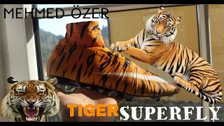 Custom Cleats Nike Mercurial Superfy V Tiger Superfly 5 Mehmed Özer 1M1 [upl. by Whatley]