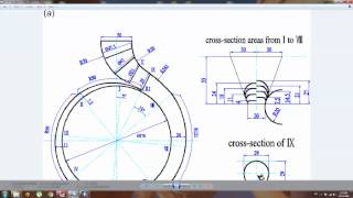 Volute Casing Part 1  Volute Sketching [upl. by Enywad]